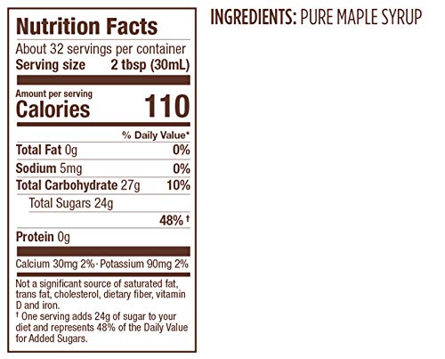 Butternut Mountain Farm Pure Vermont Maple Syrup, Organic, Grade A, Amber Rich, 12 oz, Easy Squeeze Bottle