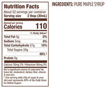 Butternut Mountain Farm Pure Vermont Maple Syrup, Organic, Grade A, Amber Rich, 12 oz, Easy Squeeze Bottle