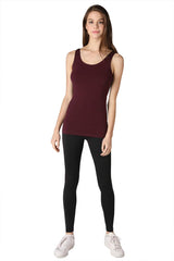 NIKIBIKI Women Seamless Basic Jersey Tank Top, Made in U.S.A, One Size