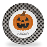 Tiny Expressions - Personalized Holiday Plates for Kids with Customized Name | BPA Free | Dishwasher Safe | Made in the USA (Christmas Plate)