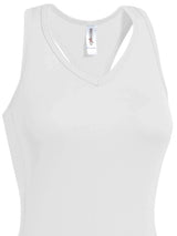 Expert Brand USA-Made Women's Drimax Workout Tech Racerback Performacne Tank Top for Taining Sports Hiking Workout