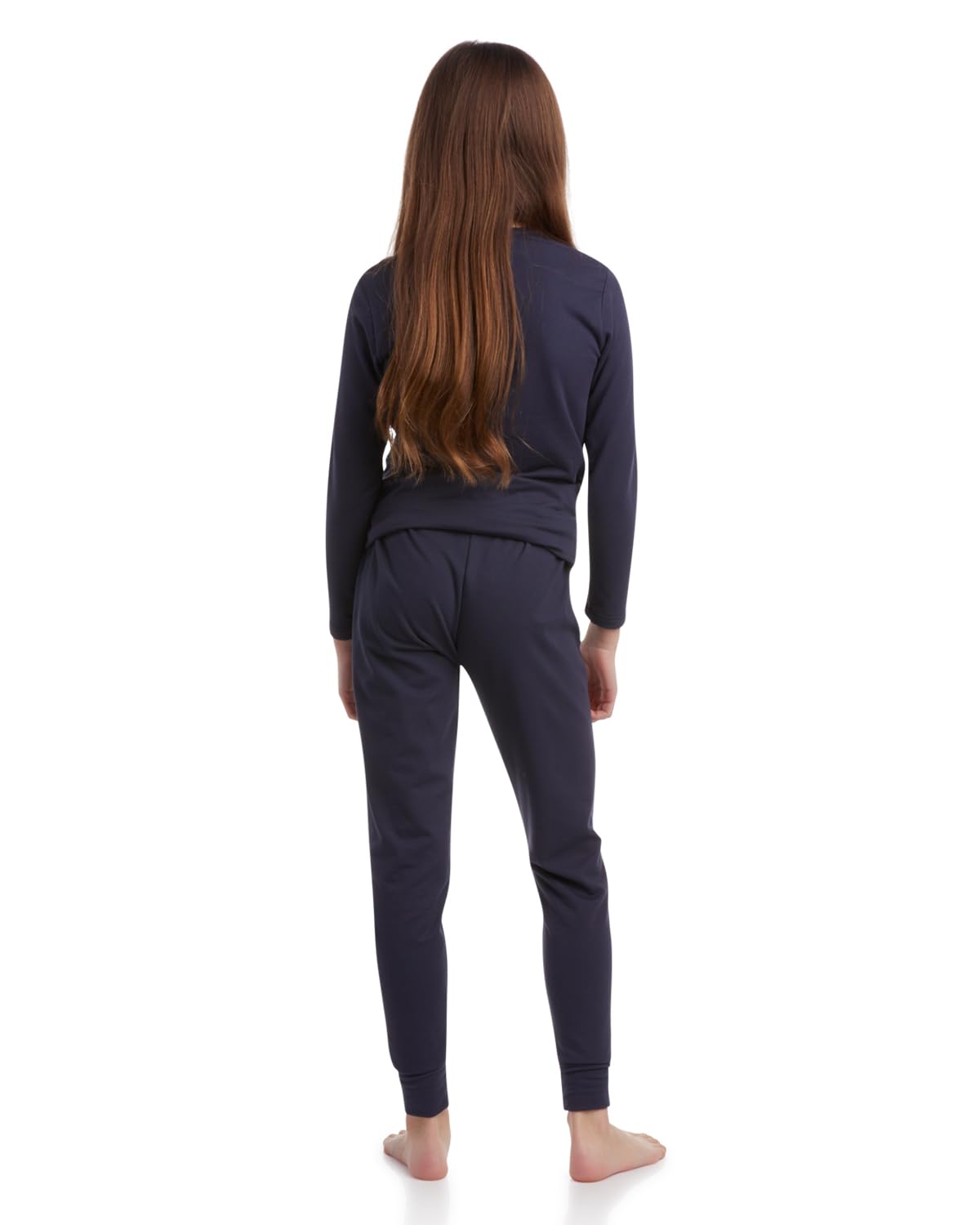 Sweet Hearts Thermal Underwear Set – 2 Piece Fleece Lined Top and Long Johns - Performance Base Layer Set: Made in USA