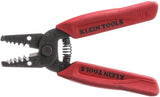 Klein Tools 11049 Wire Stripper / Cutter, Made in USA, Compact, Lightweight, Hardened Steel, Precision Ground, for Stranded Wires