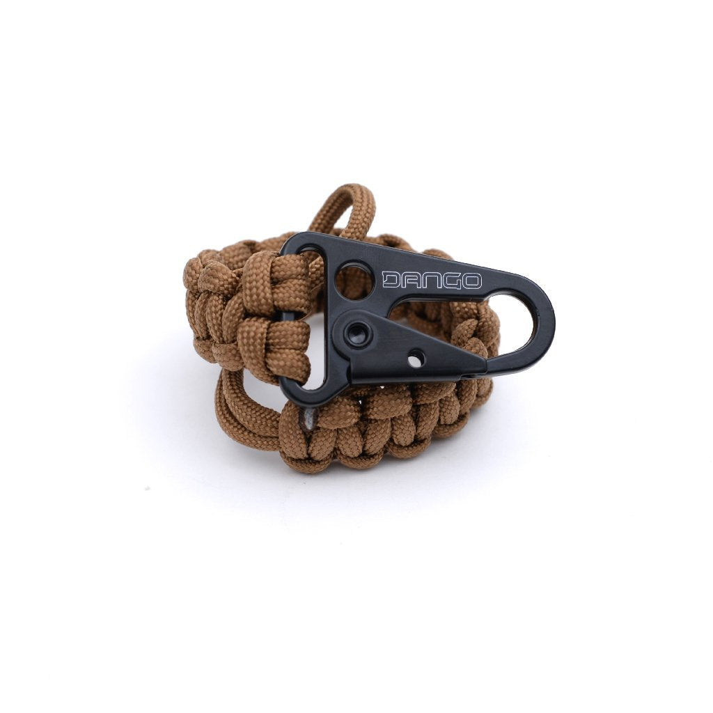 Dango EDC Tether - Cobra Weave 550 Paracord - 6 Inch Woven, 10 Feet Unraveled