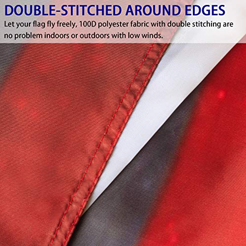 Annaflag Made In USA Trump 2024 Flag 3x5 Feet, Re-Elect The Rules Have Changed Flags, Durable Polyester with Two Brass Grommets Double Stitching Patriotic Outdoor Indoor Decoration Banner