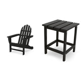 POLYWOOD AD4030PB Classic Outdoor Adirondack Chair, Pacific Blue