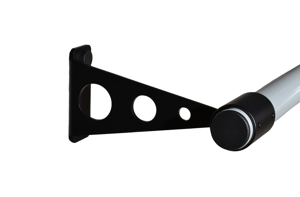 Vita Vibe - USA Made - Aluminum Fixed Position Wall Mounted Sit Up Bar