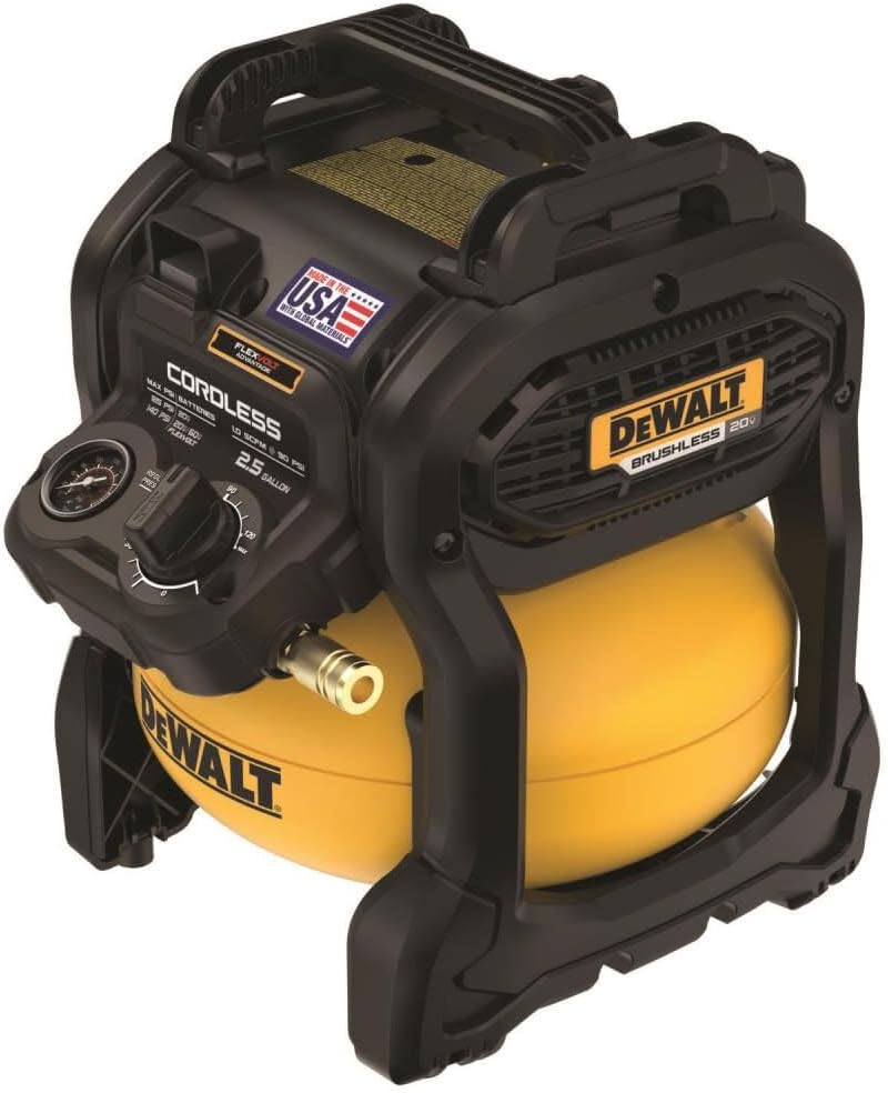 Dewalt DCC2520B 20V MAX 2-1/2 gal. Brushless Cordless Air Compressor (Tool Only)