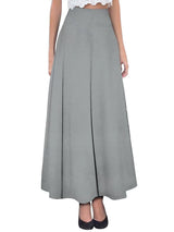 Hybrid & Company Women Versatile Fold Over Waist Maxi Skirt/Convertible Dress