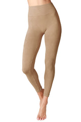 NIKIBIKI Women Seamless Vintage High Waisted Leggings, Made in U.S.A, One Size