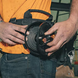 Klein Tools 27400 Tie wire Reel, Made in USA, Lightweight Aluminum, Left Handed and Right Handed with Rewind Knob