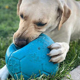 Jolly Pets Medium Soccer Ball Floating-Bouncing Dog Toy, 6 inch Diameter, Apple Green (SB06 GR)