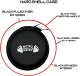 Micro Gainz Hard Shell Carrying Case for 1LB and 1.25LB Dumbbell Micro Plates