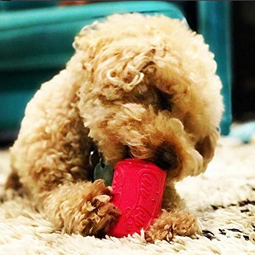 SodaPup Honey Pot – Durable Dog Treat Dispenser & Enrichment Toy Made in USA from Non-Toxic, Pet Safe, Food Safe Natural Rubber Material for Mental Stimulation, Problem Chewing, Calming Nerves, & More