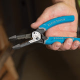 Klein Tools K12035 Klein-Kurve Wire Cutters, Heavy Duty Wire Stripping Tool, Made in USA