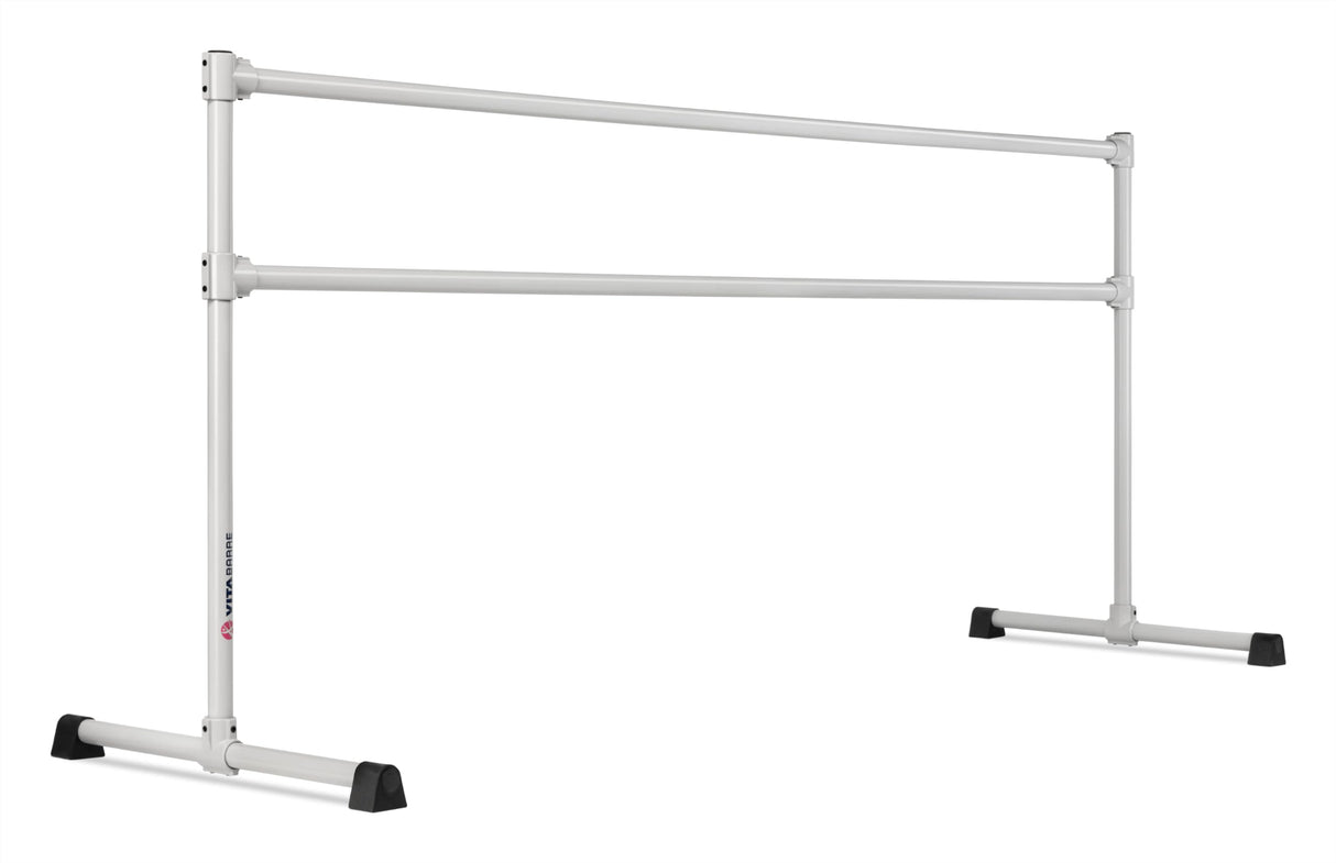 VITA Barre Portable Freestanding Double Ballet Barre, Extreme, Steel | Fixed Height, Made in USA, Home or Gym Exercise Equipment for Kids & Adults | Dance, Fitness, Pilates
