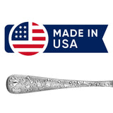 Liberty Tabletop Oliver Puppy 40 Piece Flatware Set Service for 8 Dog Themed Stainless Steel Silverware Made in the USA (40)
