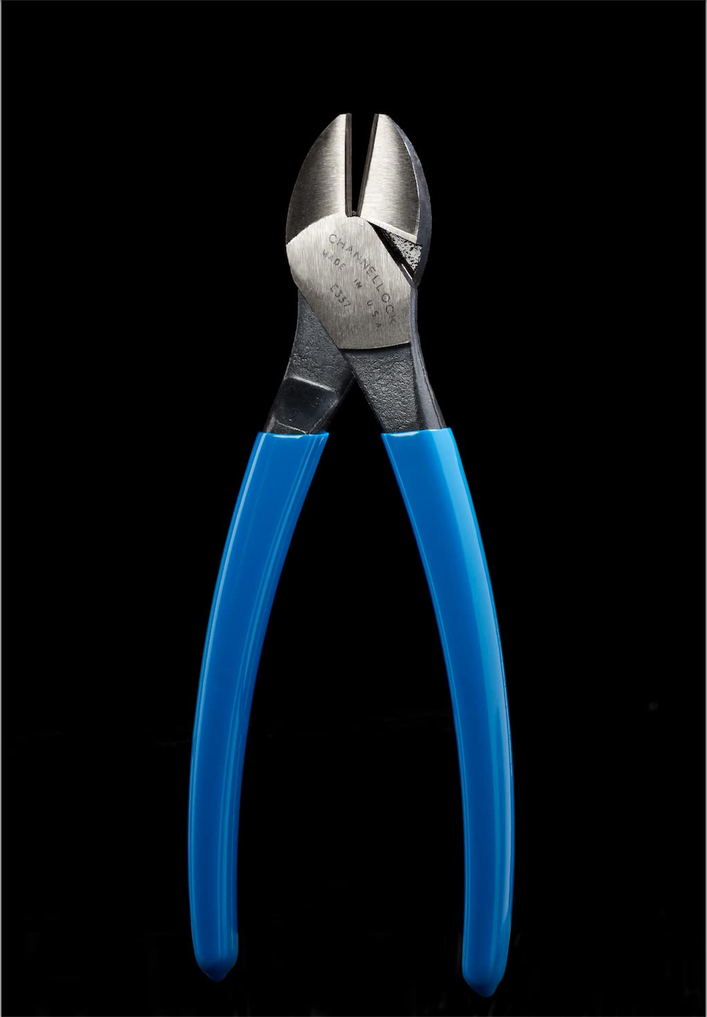 Channellock E337 E Series 7-Inch Diagonal Cutting Plier with Lap XLT Joint and Code Blue Grips