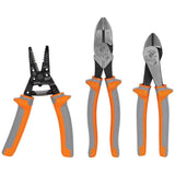Klein Tools 2139NERINS 1000V Insulated Side Cutter Pliers, Made in USA, High Leverage Design, Induction Hardened Knives, 9-Inch