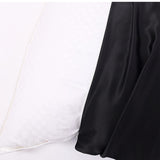 Pink Silk Pillow Cases with Zipper Made in USA, 100% 22 Momme Mulberry Silk Pillowcase for Hair and Skin, Acne Free, Anti Aging, Anti Wrinkle, Hypoallergenic (Pink, Standard)