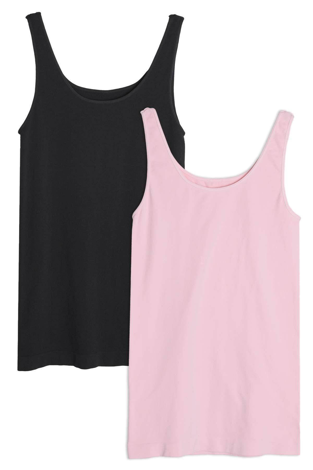 NIKIBIKI Women Seamless Basic Jersey Tank Top, Made in U.S.A, One Size