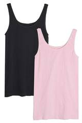 NIKIBIKI Women Seamless Basic Jersey Tank Top, Made in U.S.A, One Size
