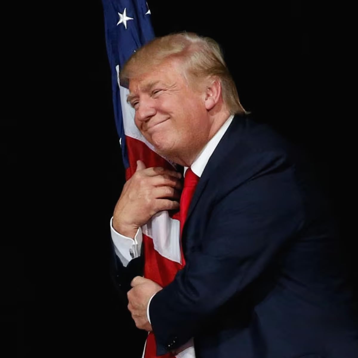 Double Sided Red Trump 2024 Flag 3x5 Made in USA Outdoor Heavy Duty 3 Ply Polyester Trump Take America Back Flag with White Starting Tape and 2 Brass Grommets