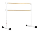 VITA Barre Portable Freestanding Double Ballet Barre, Extreme, Wood | Fixed Height, Made in USA, Home or Gym Exercise Equipment for Kids & Adults | Dance, Fitness, Pilates