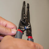 Klein Tools 1019 Klein Kurve Wire Stripper / Crimper / Cutter for B and IDC Connectors, Made in USA, Terminals, More