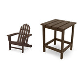 POLYWOOD AD4030PB Classic Outdoor Adirondack Chair, Pacific Blue