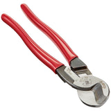 Klein Tools 63215 Cable Cutter, Made in USA, High-Leverage 6.5-Inch Compact, Forged From US Made Steel, Ideal for Cutting Aluminum and Copper Cable