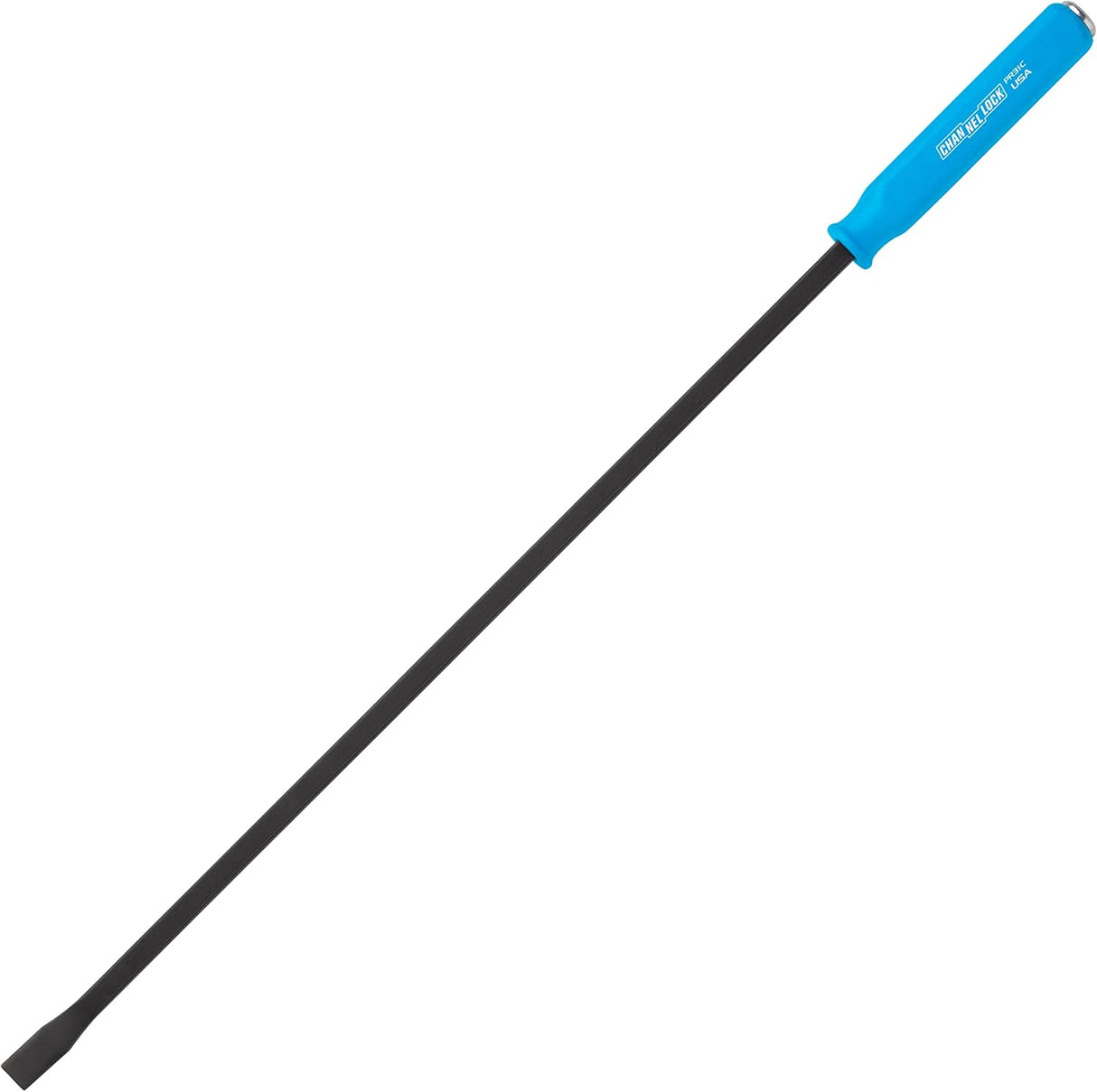 CHANNELLOCK 3/4 x 24-inch Professional Pry Bar, 31-inch Overall Length, Made in USA, Molded 4-Sided Textured Grip