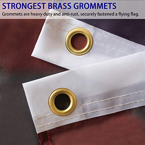 Annaflag Made In USA Trump 2024 Flag 3x5 Feet, Re-Elect The Rules Have Changed Flags, Durable Polyester with Two Brass Grommets Double Stitching Patriotic Outdoor Indoor Decoration Banner