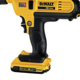 DEWALT 20V MAX Caulking Gun, Cordless, 10oz, Variable Speed Trigger, Interchangeable Canister Trays, Bare Tool Only (DCE560B)