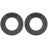 Micro Gainz Calibrated Fractional Weight Plate Set of 2 Plates, Choose Set (.25LB-1.25LB), Designed for Olympic Barbells for Strength Training & Micro Loading Bar Weights, Made in USA