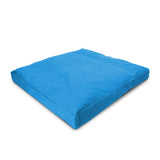 Bean's ZABUTON Meditation Cushions - Colorful Cotton Yoga Prayer Zen Kneeling Pad Base for Zafu Pillow - Medium & Large - Traditional Natural Recycled Cotton Fill - Floor Sitting Comfort - Made in USA