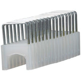 Klein Tools 450-003 Heavy Duty Staples, Made in USA, 19/32 x 11/32-Inch Insulated Staples for Romex and Other Cables, for Klein Tools Stapler No. 450-100
