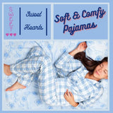 Sweet Hearts Women's Pajama Pants Comfy Buttery Soft PJ Lounge Pants Sleepwear Bottom Made in USA (Sizes S-3X)