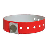 Reusable Vinyl Wristbands - Implement Water Safety, Use Colored Wristbands to Identify Your Swimmers by Ability - 10″ Long x 3/4″ Wide - 100ct.