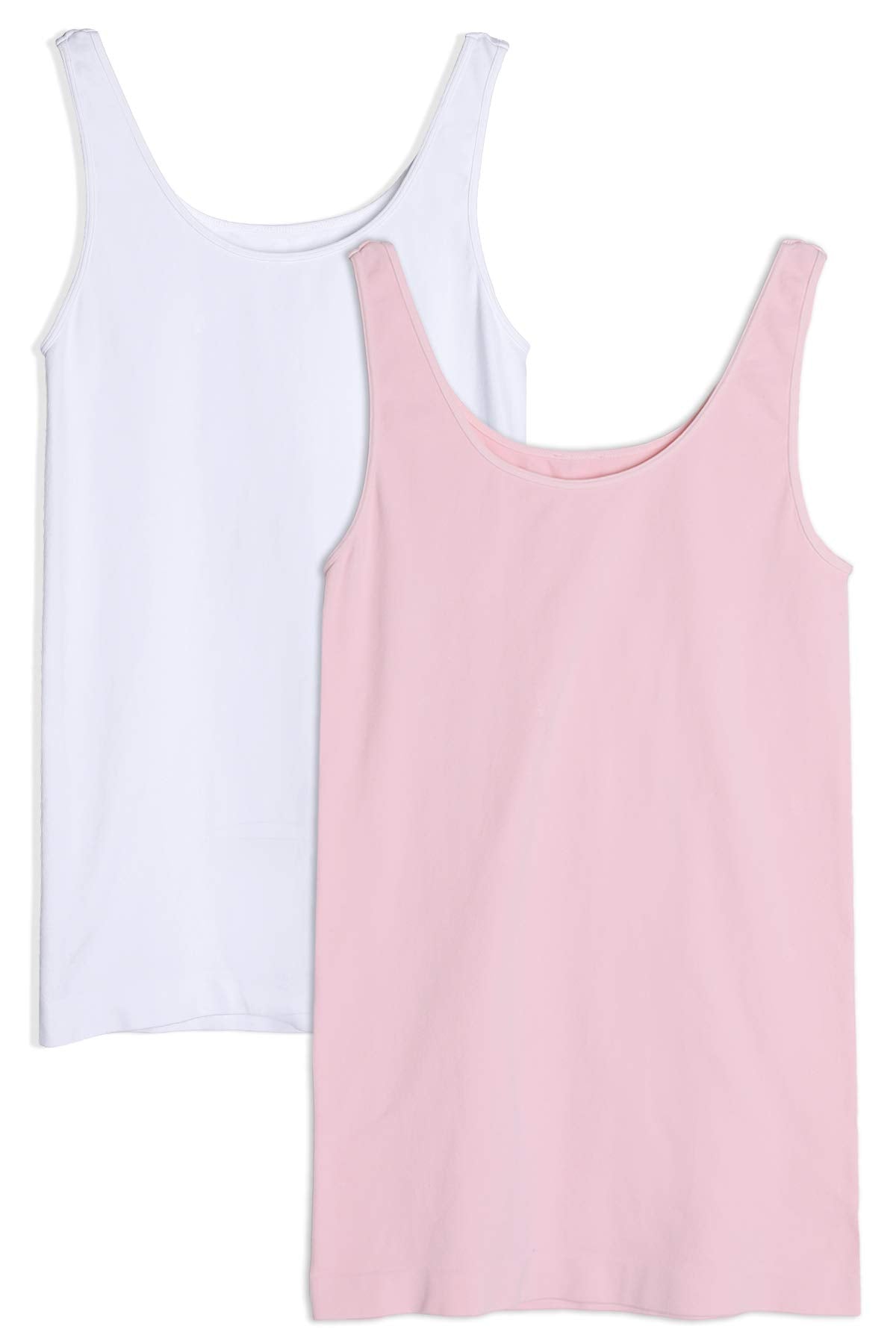 NIKIBIKI Women Seamless Basic Jersey Tank Top, Made in U.S.A, One Size