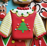 Ugly Christmas Sweater Cookie Cutter 4.25" Made in USA by Ann Clark