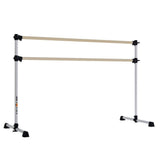 VITA Barre Portable Freestanding Double Ballet Barre, Prodigy, Wood | Adjustable Height, USA Made, Home or Gym Exercise Equipment for Kids & Adults | Dance, Fitness, Pilates