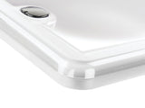 WeatherTech ClearCover License Plate Cover and Frame, Baby Blue