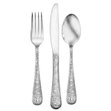 Liberty Tabletop Oliver Puppy 40 Piece Flatware Set Service for 8 Dog Themed Stainless Steel Silverware Made in the USA (40)