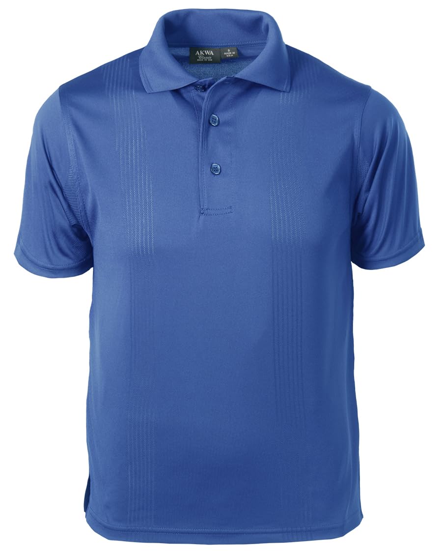 Akwa Men's Body Mapping Polo Made in USA