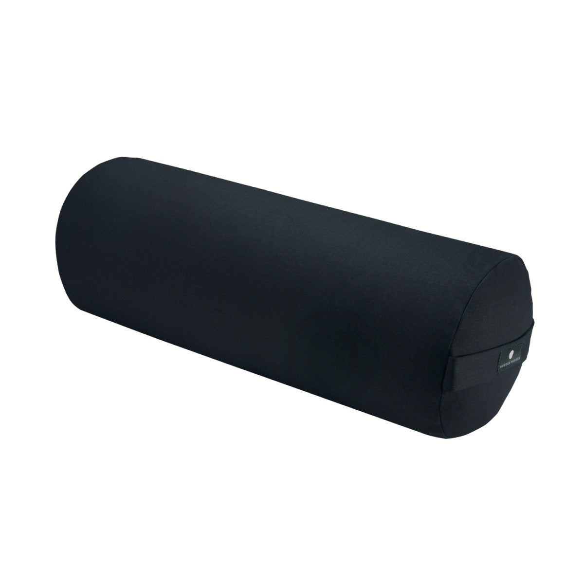 Hugger Mugger Round Yoga Bolster - Firm Round Shape, Higher Profile, Great Under Knees, Soft Support, Handmade in The USA