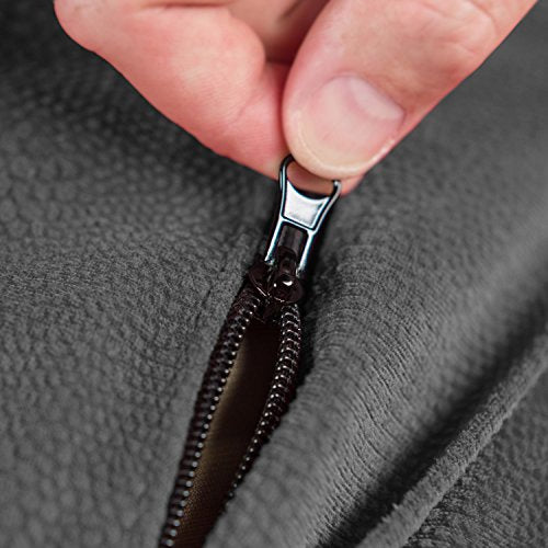 Chill Sack Bean Bag Chair: Giant 6' Memory Foam Furniture Bean Bag - Big Sofa with Soft Micro Fiber Cover, Charcoal