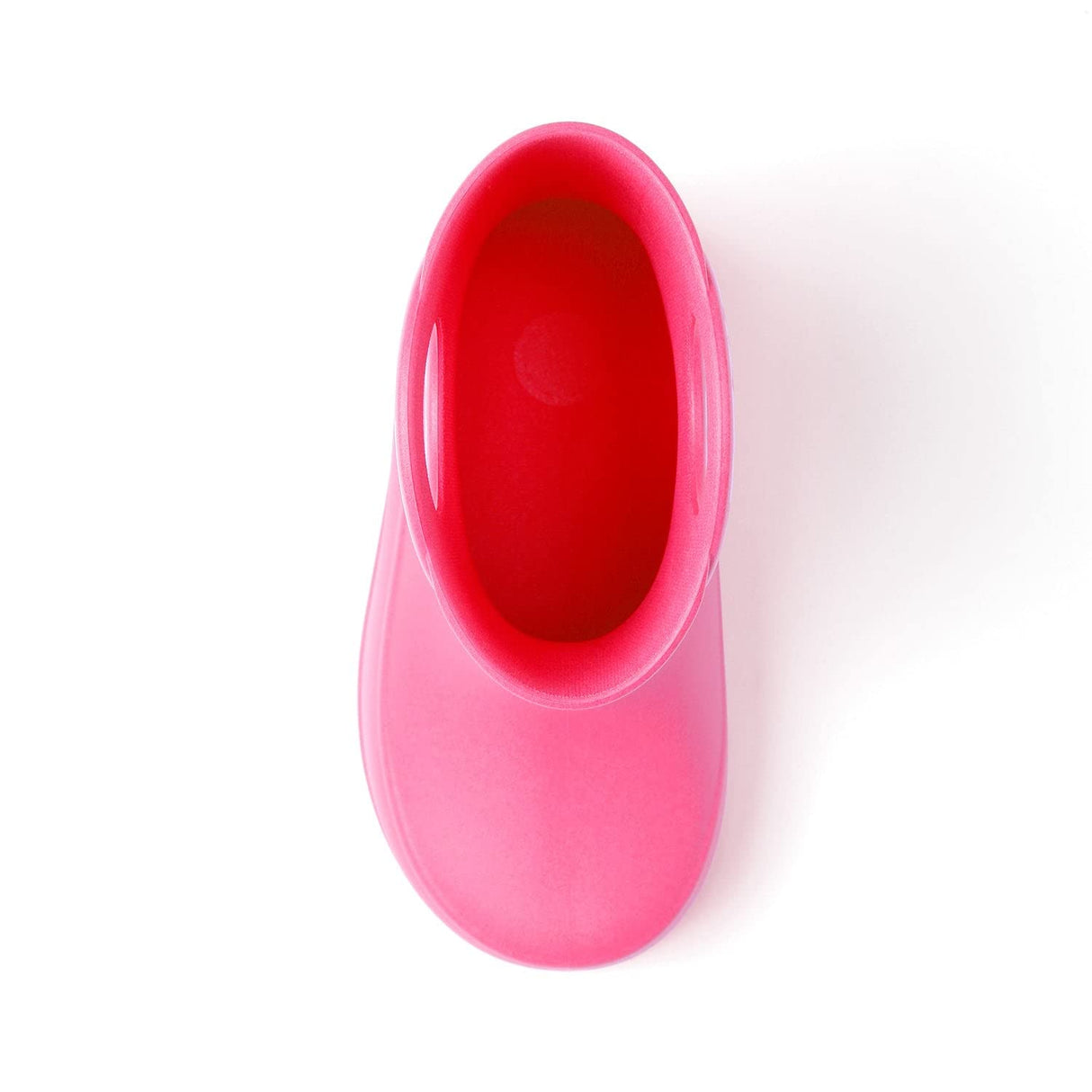 OKABASHI Kid's Kendall Rain Boot | Waterproof Design | Machine Washable | Easy-On Handles | Latex Free | Sustainably Made in the USA