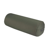Hugger Mugger Round Yoga Bolster - Firm Round Shape, Higher Profile, Great Under Knees, Soft Support, Handmade in The USA