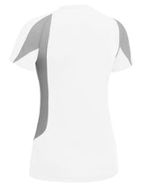 Expert Brand USA-Made Women's Oxymesh Dry Fit Color Blocked Athletic T-Shirt